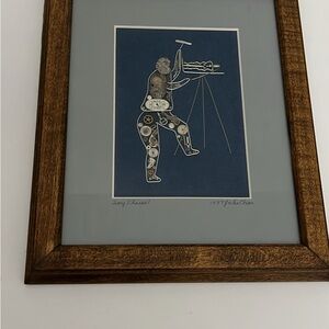 Jake Olsen "Say Cheese!" Photographer 1987 Watch Part Art Mixed Media Collage